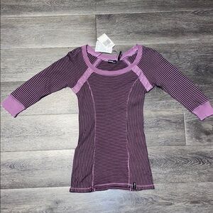 Guess vintage striped top NWT